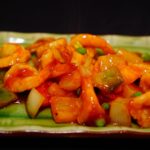 24. Gamberetti in salsa agro dolce